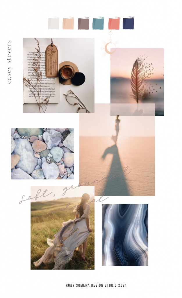 Brand Color and Mood Board
